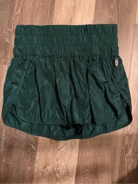 Emerald Green Large Free People Shorts